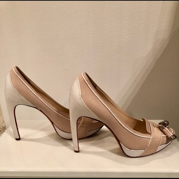 Celine leather platform loafer pump w. Tassel 39.5 - Picture 7 of 8